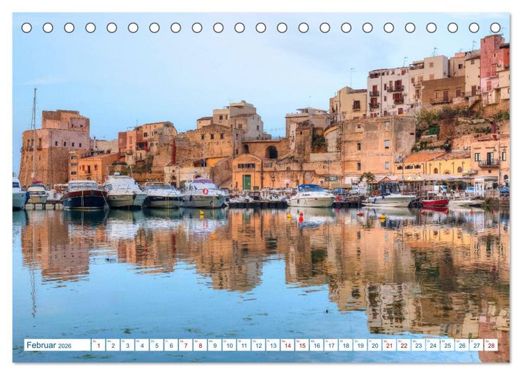 Produktbild: Sizilien - Italien mal anders (Tischkalender 2026 DIN A5 quer), CALVENDO Monatskalender