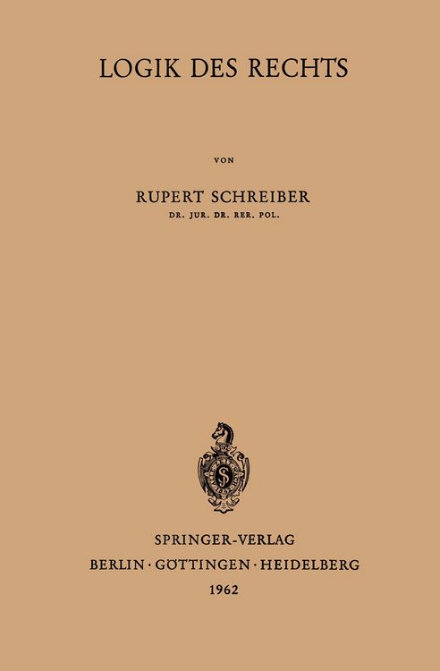Produktbild: Logik des Rechts