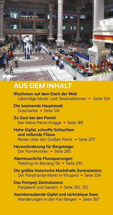 Produktbild: TRESCHER Reisef&uuml;hrer Tadschikistan
