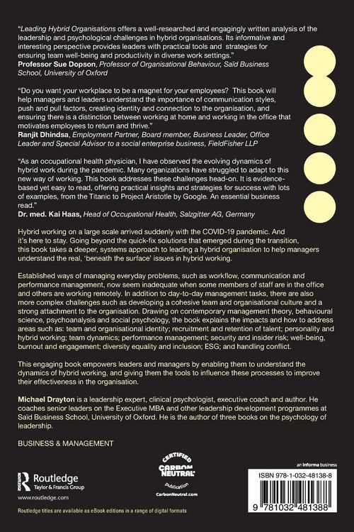 Produktbild: Leading Hybrid Organisations