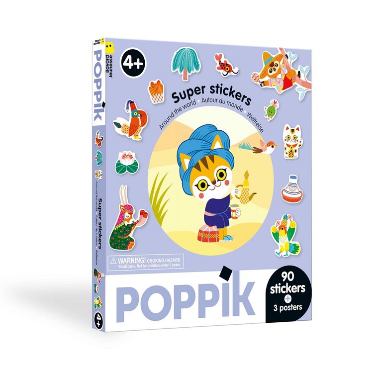 Produktbild: POPPIK - Sticker Box Weltreise