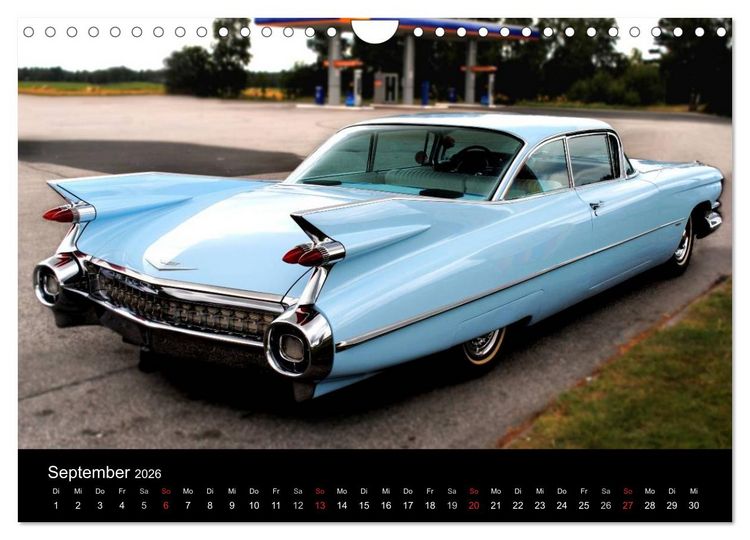 Produktbild: Oldtimer (Wandkalender 2026 DIN A4 quer), CALVENDO Monatskalender