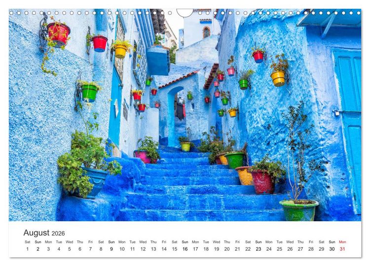 Produktbild: The colorful Morocco (Wall Calendar 2026 DIN A3 landscape), CALVENDO 12 Month Wall Calendar