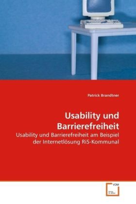 Produktbild: Brandtner, P: Usability und Barrierefreiheit