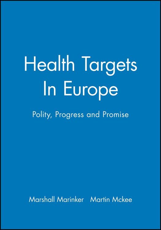 Produktbild: Health Targets in Europe