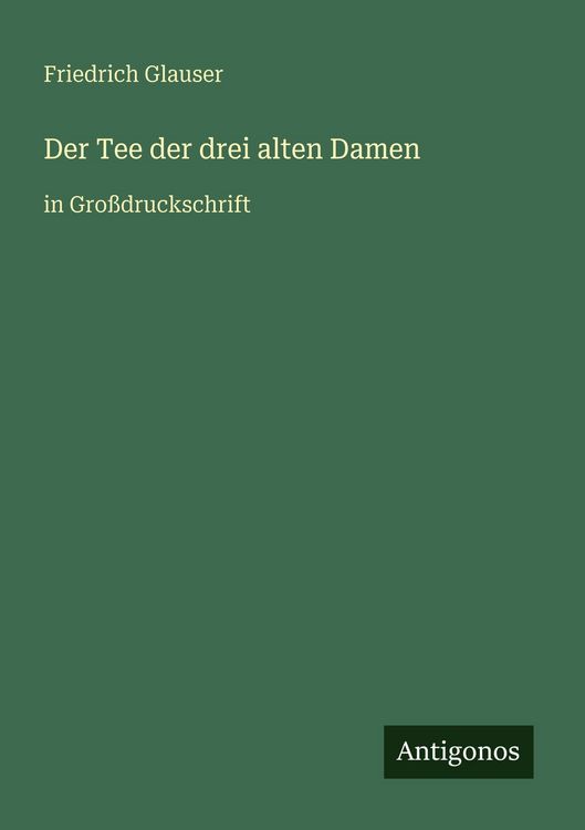 Produktbild: Der Tee der drei alten Damen