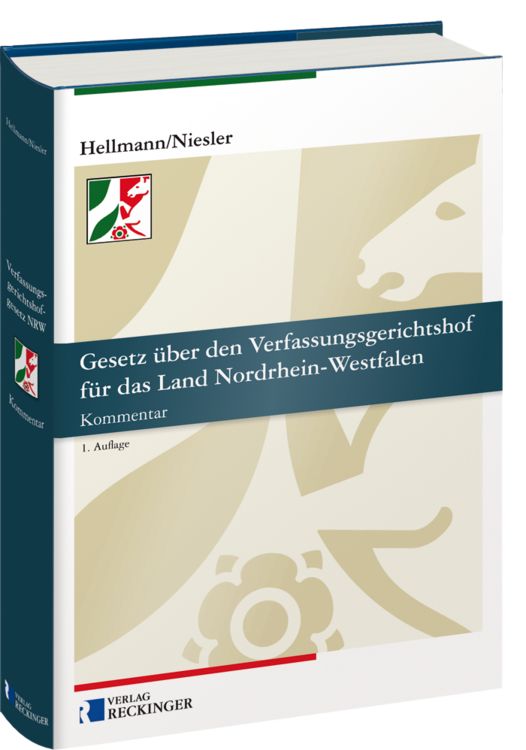 Produktbild: Gesetz &uuml;ber den Verfassungsgerichtshof f&uuml;r das Land Nordrhein-Westfalen