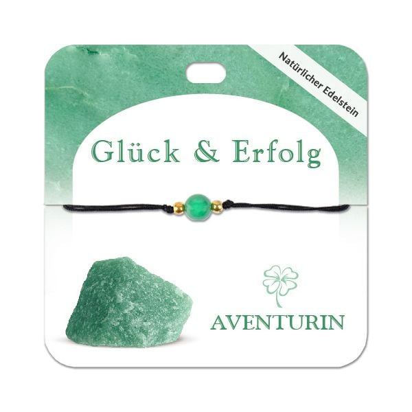 Produktbild: Aventurin Armband mit 1 Edelsteinperle