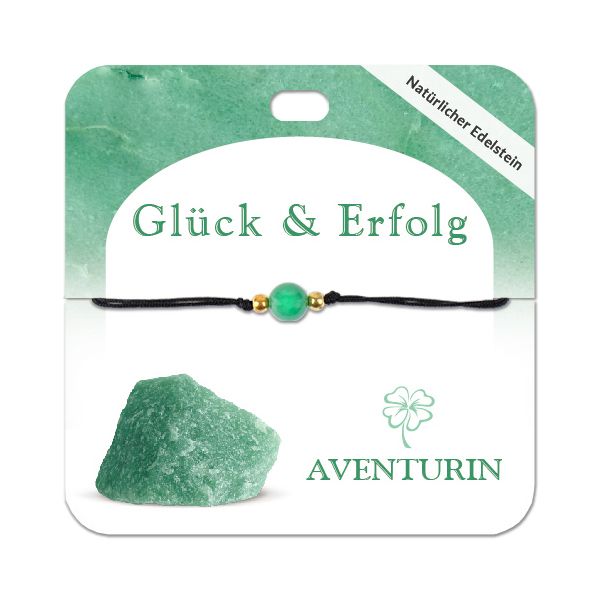 Produktbild: Aventurin Armband mit 1 Edelsteinperle