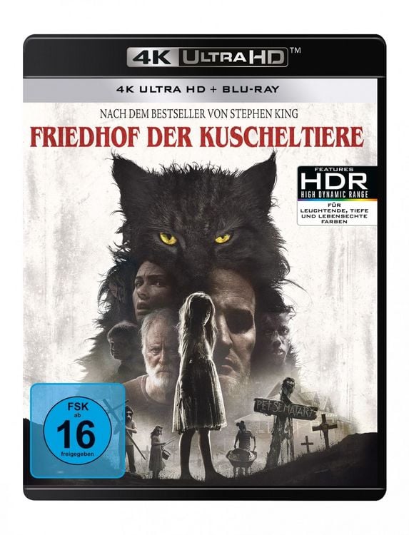 Produktbild: Friedhof der Kuscheltiere (4K Ultra HD) (+ Blu-ray 2D)