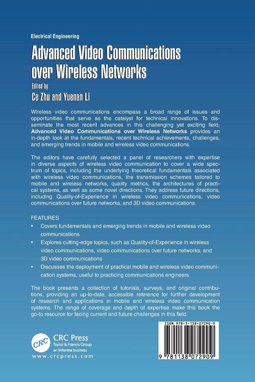 Produktbild: Advanced Video Communications over Wireless Networks