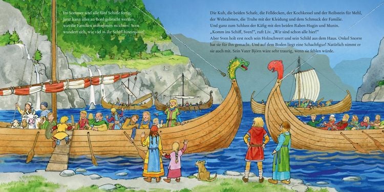 Produktbild: LESEMAUS 148: Mit den Wikingern auf hoher See