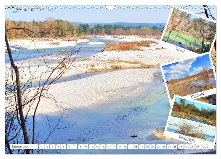 Produktbild: Mein Geretsried - Isarstadt im oberbayerischen Landkreis Bad T&ouml;lz-Wolfratshausen (Wandkalender 2026 DIN A3 quer), CALVENDO Monatskalender
