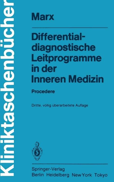 Produktbild: Differentialdiagnostische Leitprogramme in der Inneren Medizin