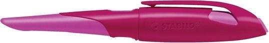 Produktbild: STABILO Ergonomischer Schulf&uuml;ller f&uuml;r Linksh&auml;nder mit Anf&auml;nger-Feder A -   EASYbirdy in beere/pink - Einzelstift - inklusive Patrone