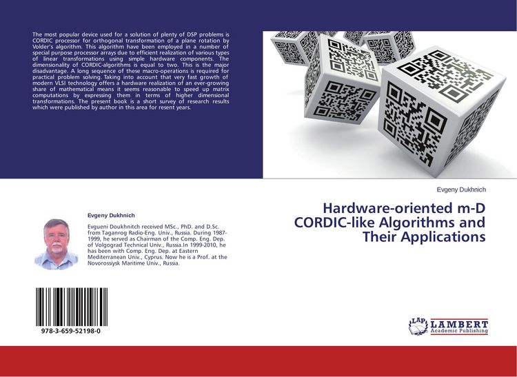 Produktbild: Hardware-oriented m-D CORDIC-like Algorithms and Their Applications