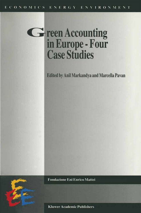 Produktbild: Green Accounting in Europe &mdash; Four case studies
