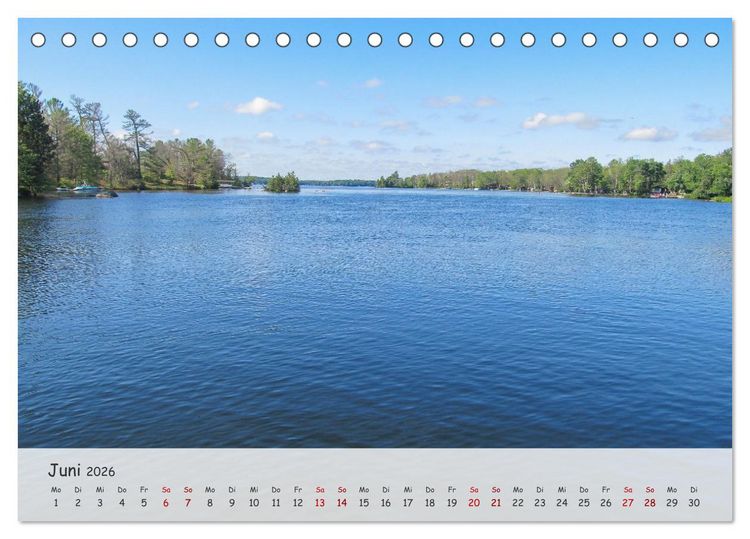 Produktbild: Vier Jahreszeiten - Eine Welt (Tischkalender 2026 DIN A5 quer), CALVENDO Monatskalender