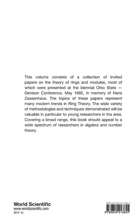 Produktbild: Ring Theory