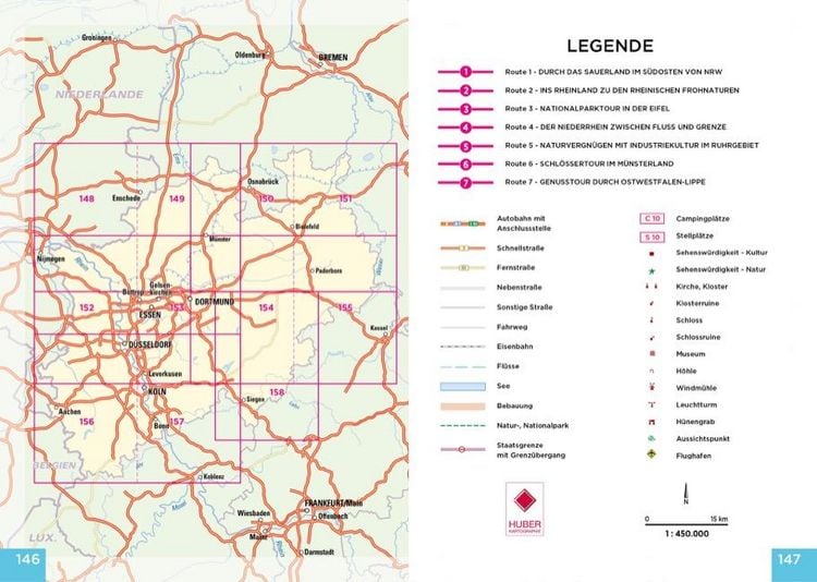Produktbild: Nordrhein-Westfalen mit dem Wohnmobil