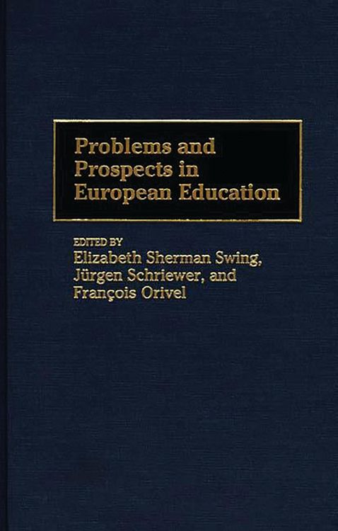 Produktbild: Problems and Prospects in European Education