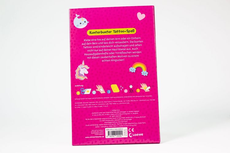 Produktbild: Meine sch&ouml;nsten Kindertattoos - Einfach magisch!