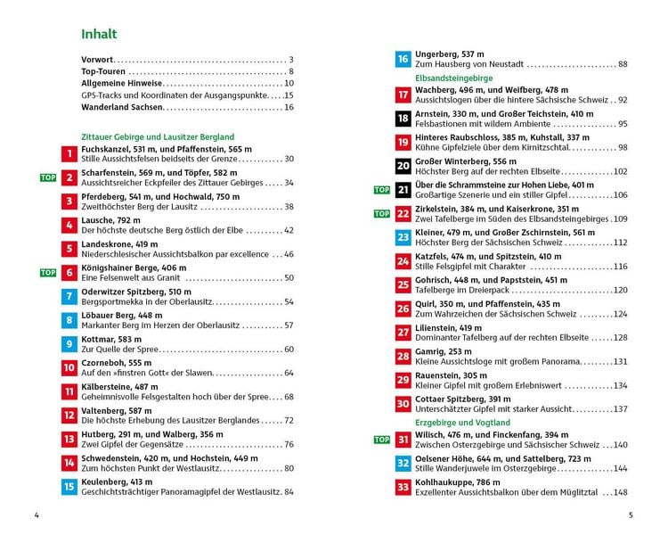 Produktbild: ROTHER Wanderbuch S&auml;chsische Wanderberge - Die sch&ouml;nsten Touren