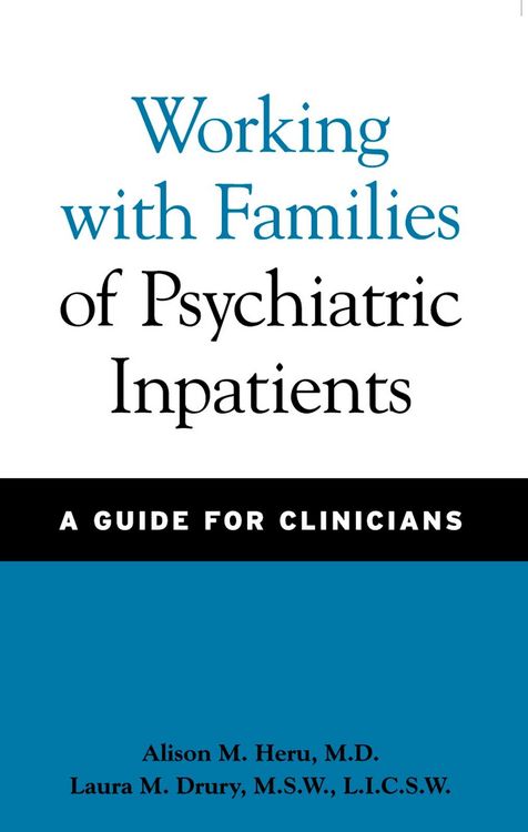 Produktbild: Working with Families of Psychiatric Inpatients
