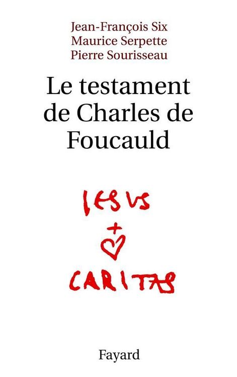 Produktbild: Le testament de Charles de Foucauld
