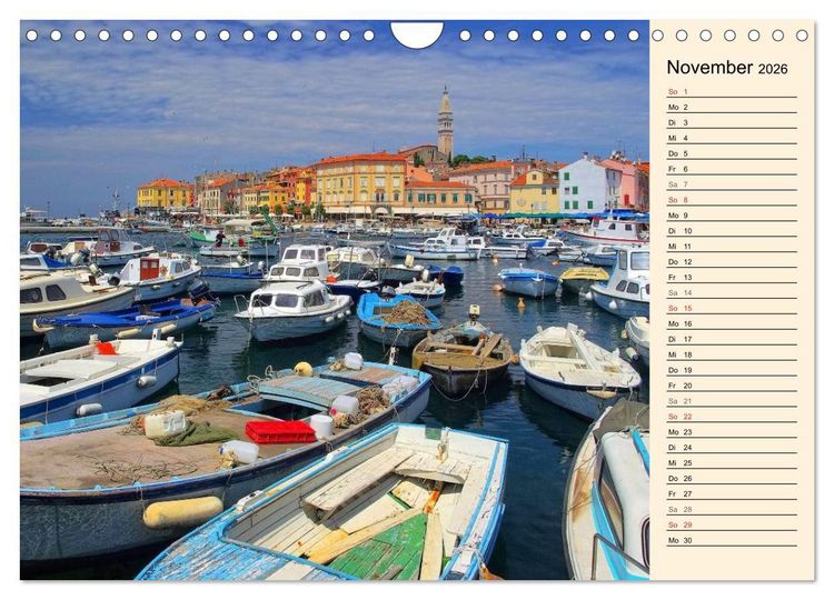 Produktbild: Istrien (Wandkalender 2026 DIN A4 quer), CALVENDO Monatskalender