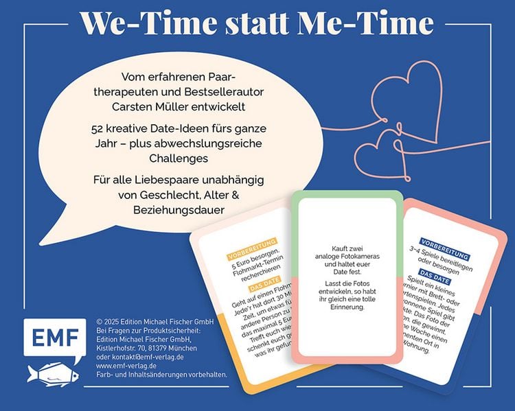 Produktbild: Kartenspiel: We Time &ndash; Ein Jahr Paarzeit