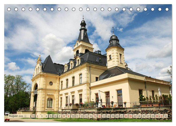 Produktbild: Brandenburg - sch&ouml;ne Ausflugsziele s&uuml;dlich von Berlin (Tischkalender 2026 DIN A5 quer), CALVENDO Monatskalender