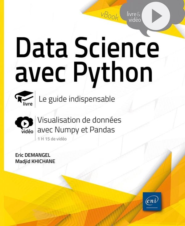 Produktbild: Data science avec Python : le guide indispensable