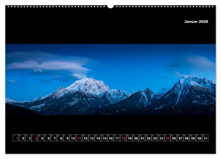Produktbild: Weitblicke - Panoramen (hochwertiger Premium Wandkalender 2026 DIN A2 quer), Kunstdruck in Hochglanz