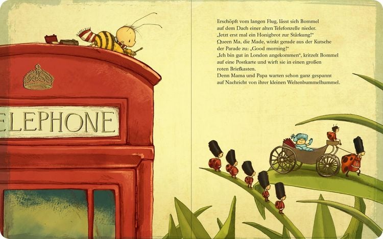 Produktbild: Die kleine Hummel Bommel sucht das Gl&uuml;ck (Pappbilderbuch)