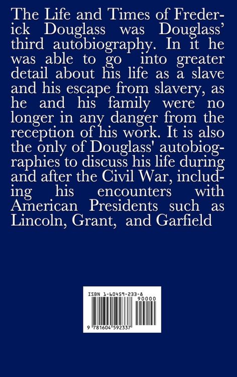 Produktbild: Life and Times of Frederick Douglass (an African American Heritage Book)