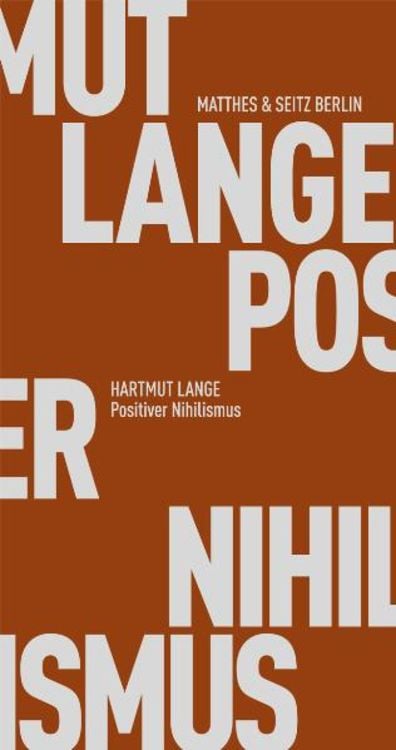 Produktbild: Positiver Nihilismus