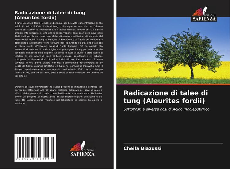 Produktbild: Radicazione di talee di tung (Aleurites fordii)