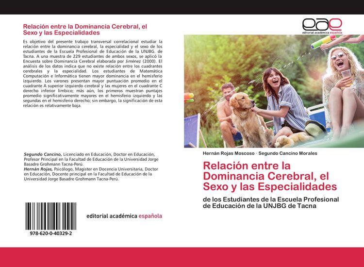 Produktbild: Relaci&oacute;n entre la Dominancia Cerebral, el Sexo y las Especialidades
