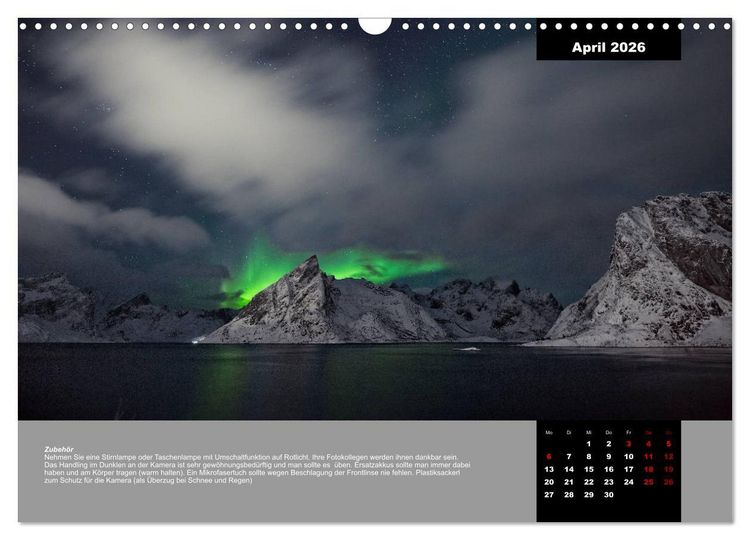 Produktbild: Wenn der Himmel gr&uuml;n wird (Wandkalender 2026 DIN A3 quer), CALVENDO Monatskalender