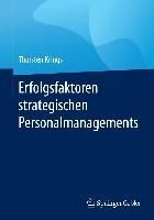 Produktbild: Erfolgsfaktoren strategischen Personalmanagements