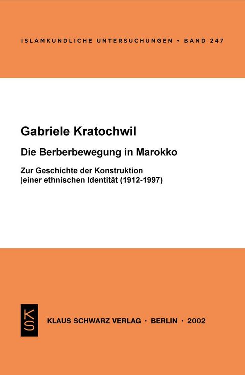 Bild vom Artikel Die Berberbewegung in Marokko vom Autor Gabriele Kratochwil