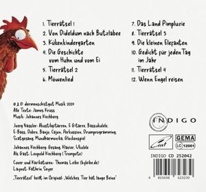 Produktbild: Huhn oder Ei? - Johannes Kirchberg singt James Kr&uuml;