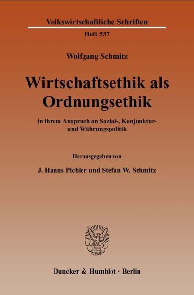 Produktbild: Wirtschaftsethik als Ordnungsethik