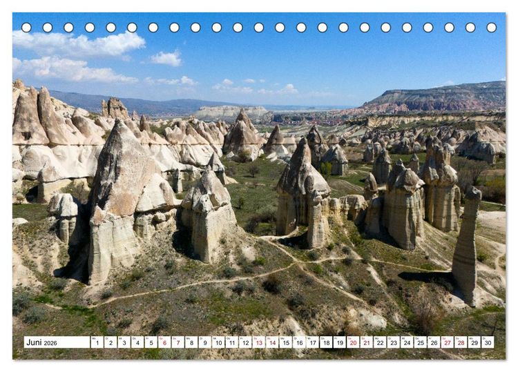 Produktbild: Landschaften der T&uuml;rkei (Tischkalender 2026 DIN A5 quer), CALVENDO Monatskalender