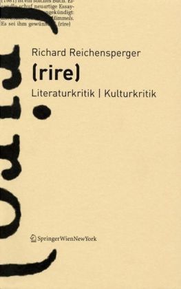 Produktbild: Richard Reichensperger: rire