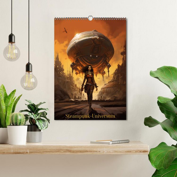 Produktbild: Steampunk-Universum (Wandkalender 2026 DIN A3 hoch), CALVENDO Monatskalender