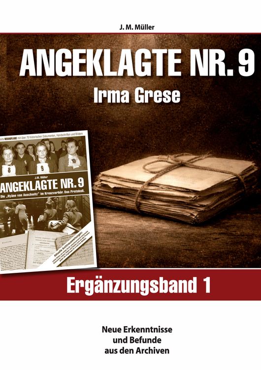 Produktbild: Angeklagte Nr.9 Irma Grese - Erg&auml;nzungsband 1 -