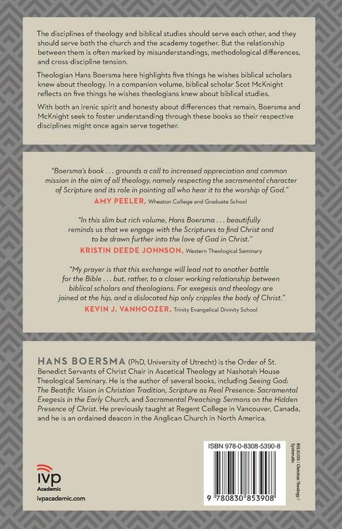 Produktbild: Five Things Theologians Wish Biblical Scholars Knew