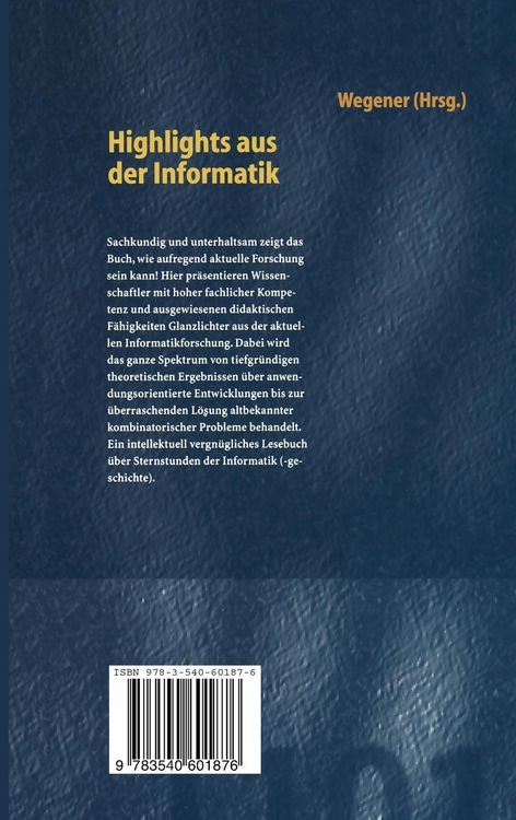 Produktbild: Highlights aus der Informatik